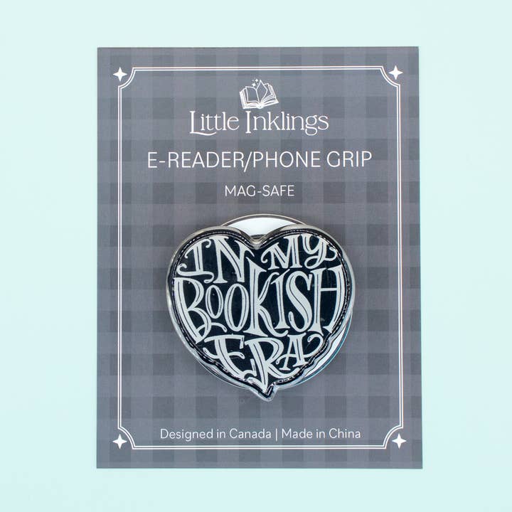 Bookish Era - E-Reader/Phone Grip for wholesale by Little Inklings LTD