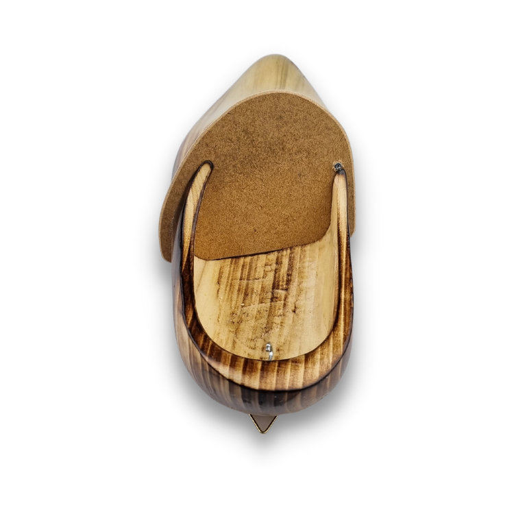 TRAAGOODS.COM - Wholesale Bird House - Clog Birdhouse (Lacquered + Burnt)1