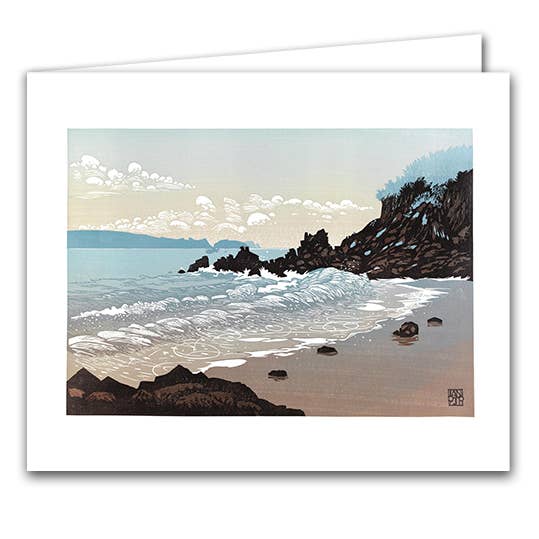 Silver Birch Cards - Vendita all'ingrosso Biglietti di auguri generici - Biglietto di auguri vuoto - 'Castlebeach Bay'