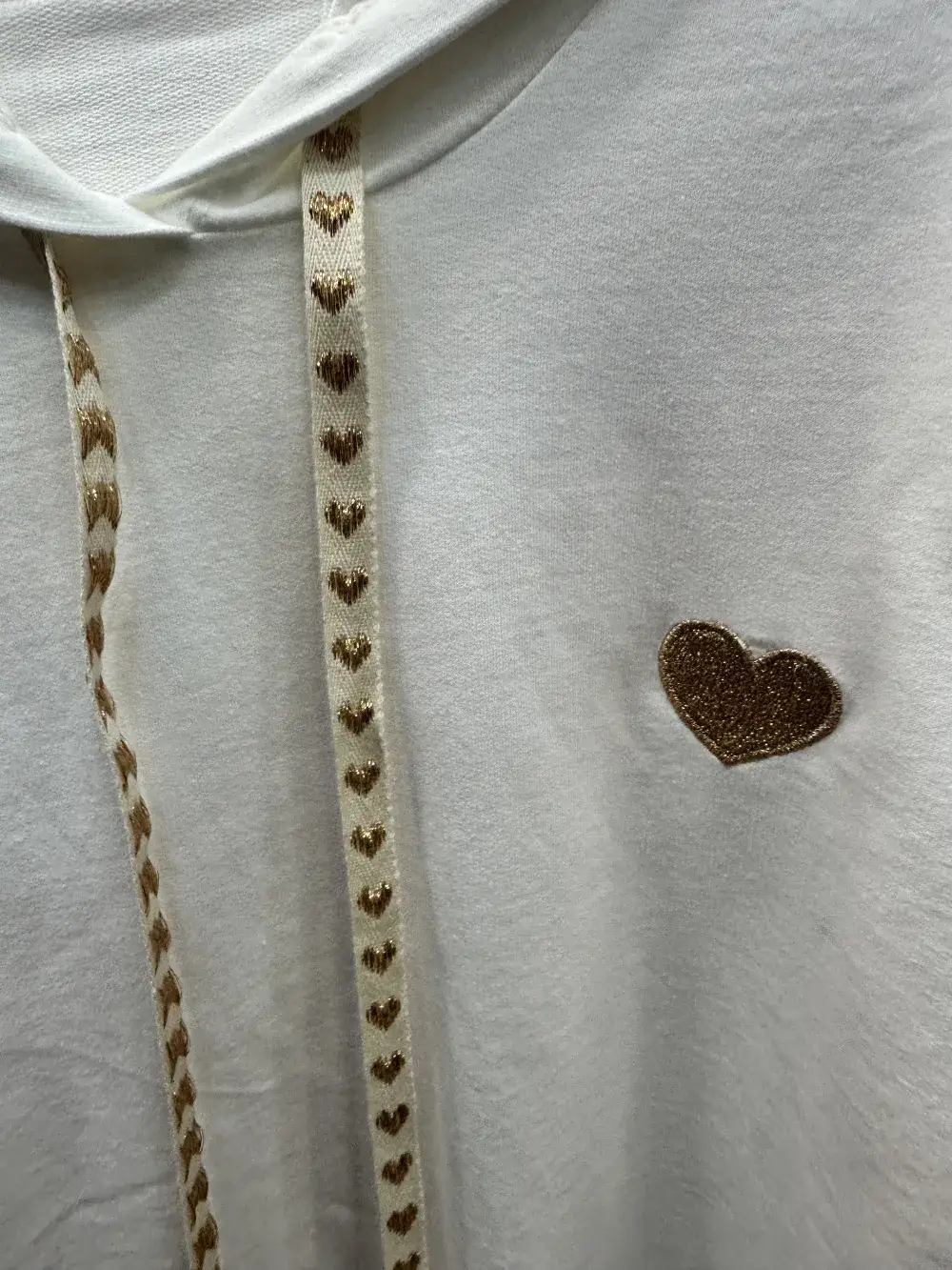 Mimi & Gogo - Wholesale Hoodie - Women's - Embroidered heart hoodie @9020_SweatCoeur7