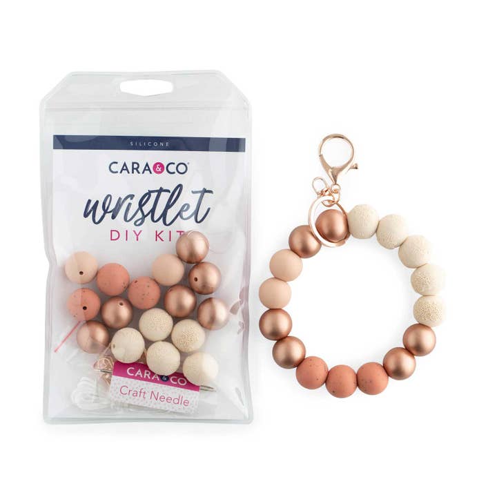 Embossed Elegance Wristlets for wholesale by Cara & Co Silicone Craft Supply