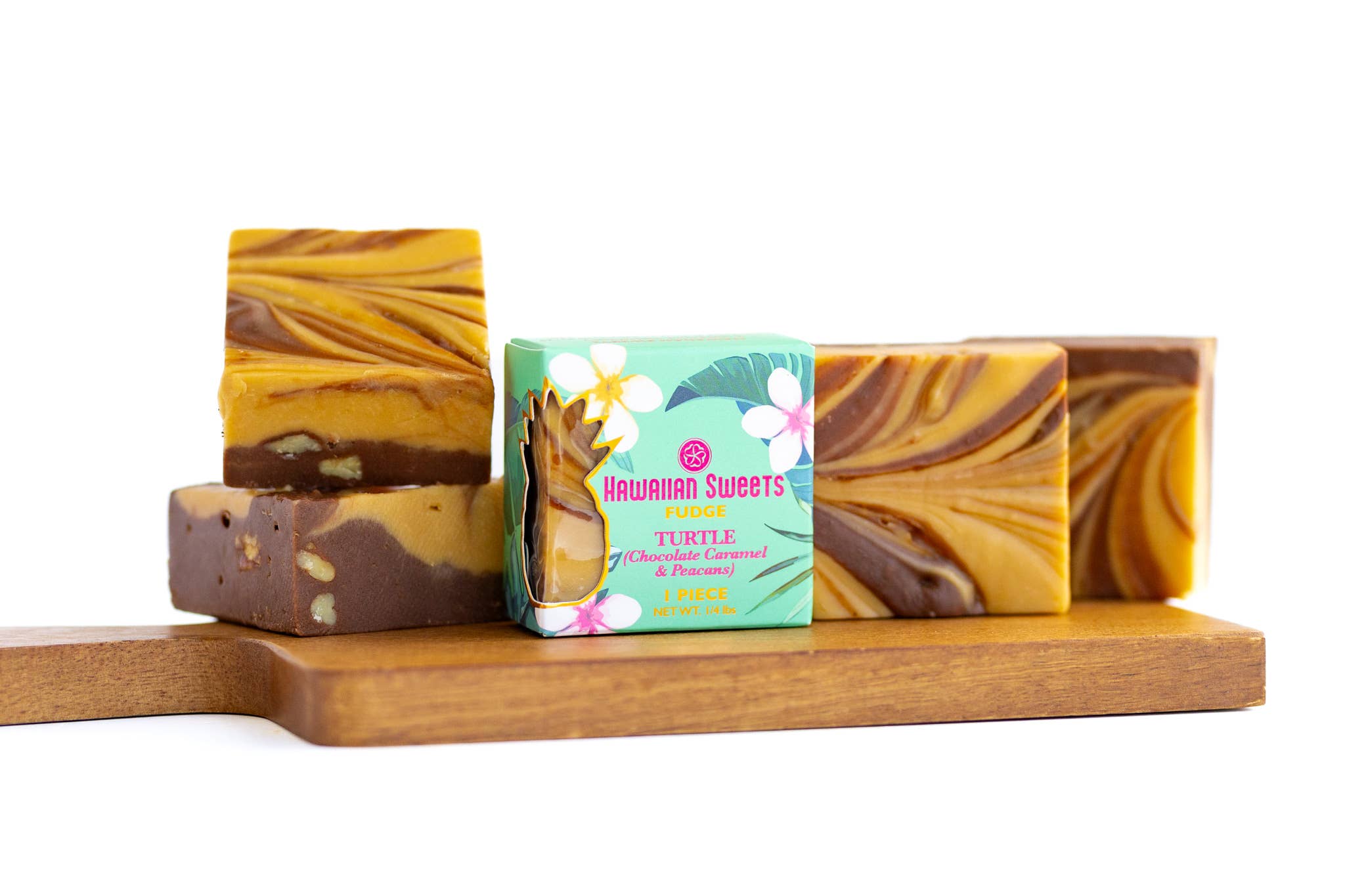 Hawaiian Sweets - Vente Fudges - Fudge Honu (tortue) | Pièce de 1/4 lb | Fabriqué à Maui2