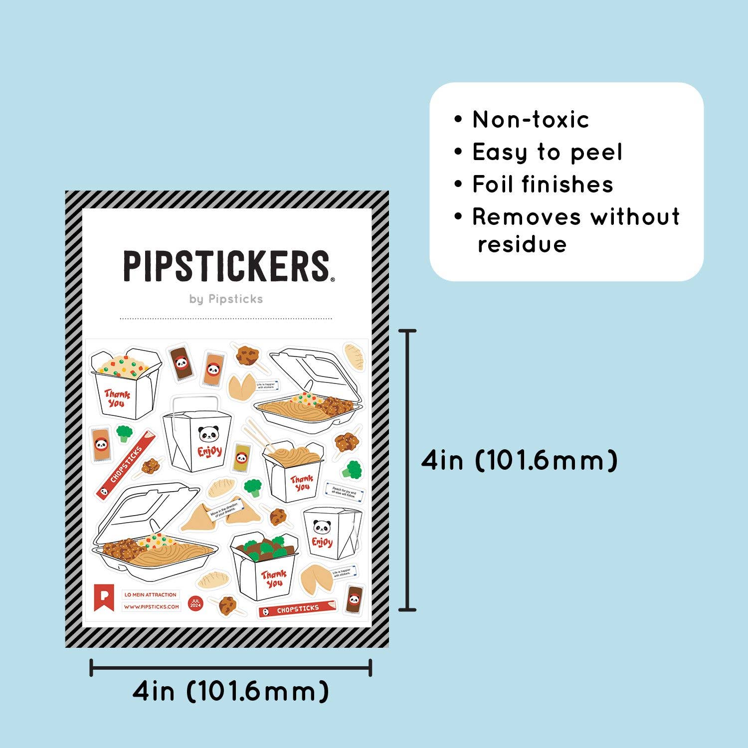 Pipsticks – wholesale Klistermärke – Lo Mein Sevärdhet5