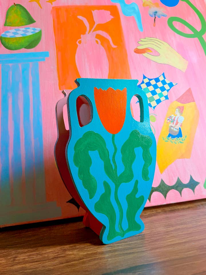 Tulip Lover's Vase for wholesale by Inner Peach Design