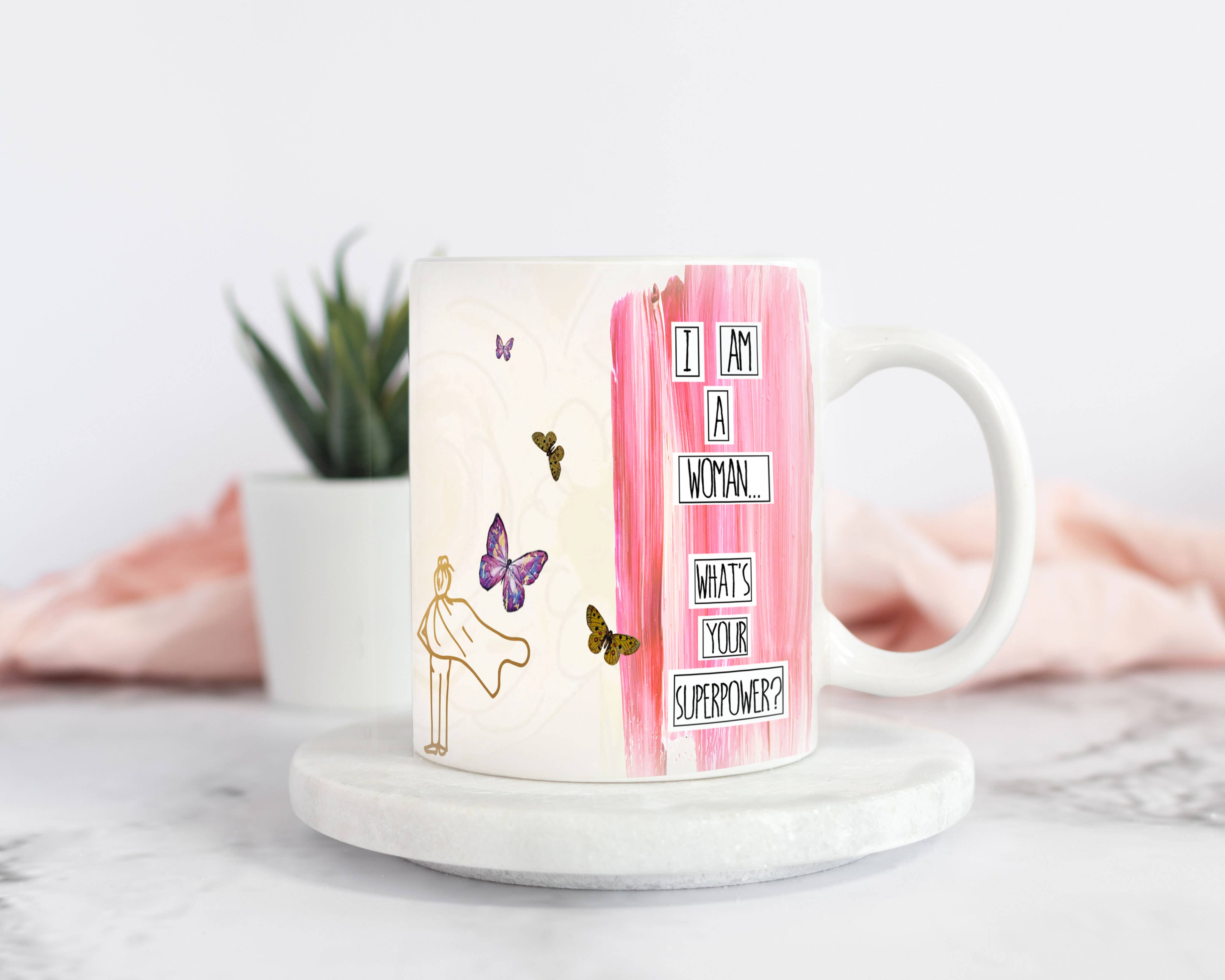 Redefining She - Wholesale Coffee Mug - I Am Woman... What’s Your Superpower? Mug2