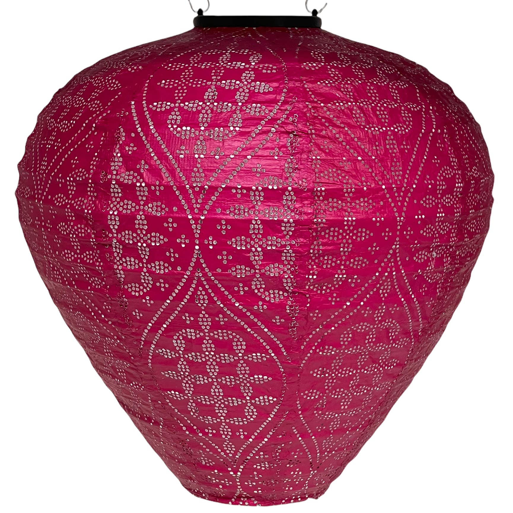 Delicious Designs Ltd - Wholesale Lantern - Solar Lantern - Pink Flower Balloon 30cm3