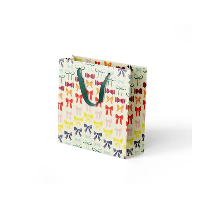 Adelfi - Wholesale Gift Bag - Rainbow Bows Small Gift Bag