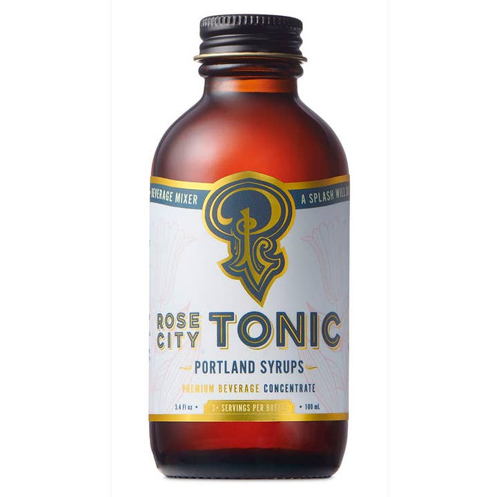 Portland Syrups - Wholesale Cocktail Mix/Syrup - Rose City Tonic Syrup 3.4oz - cocktail/mocktail mix