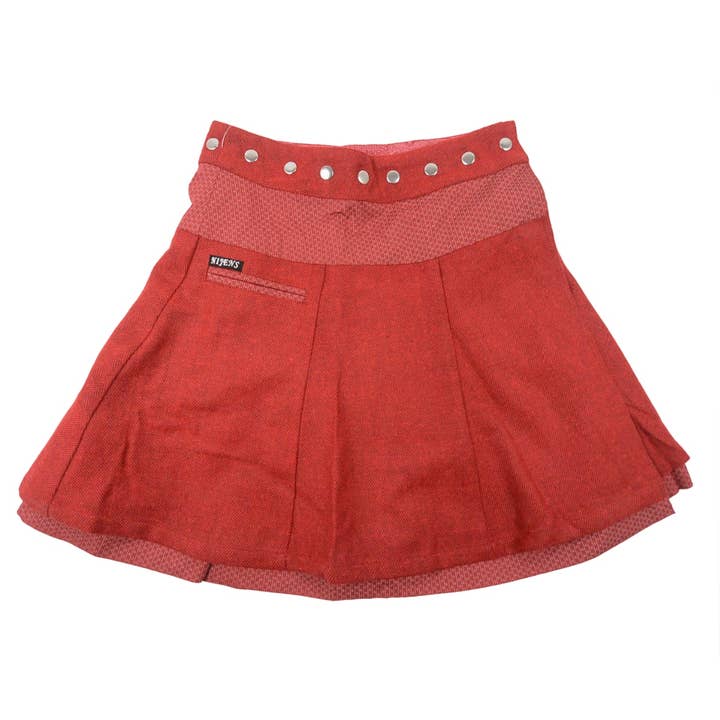 Vendbar nederdel NijensSOUFFLE Tweed Long 305 for engroshandel hos Nijens