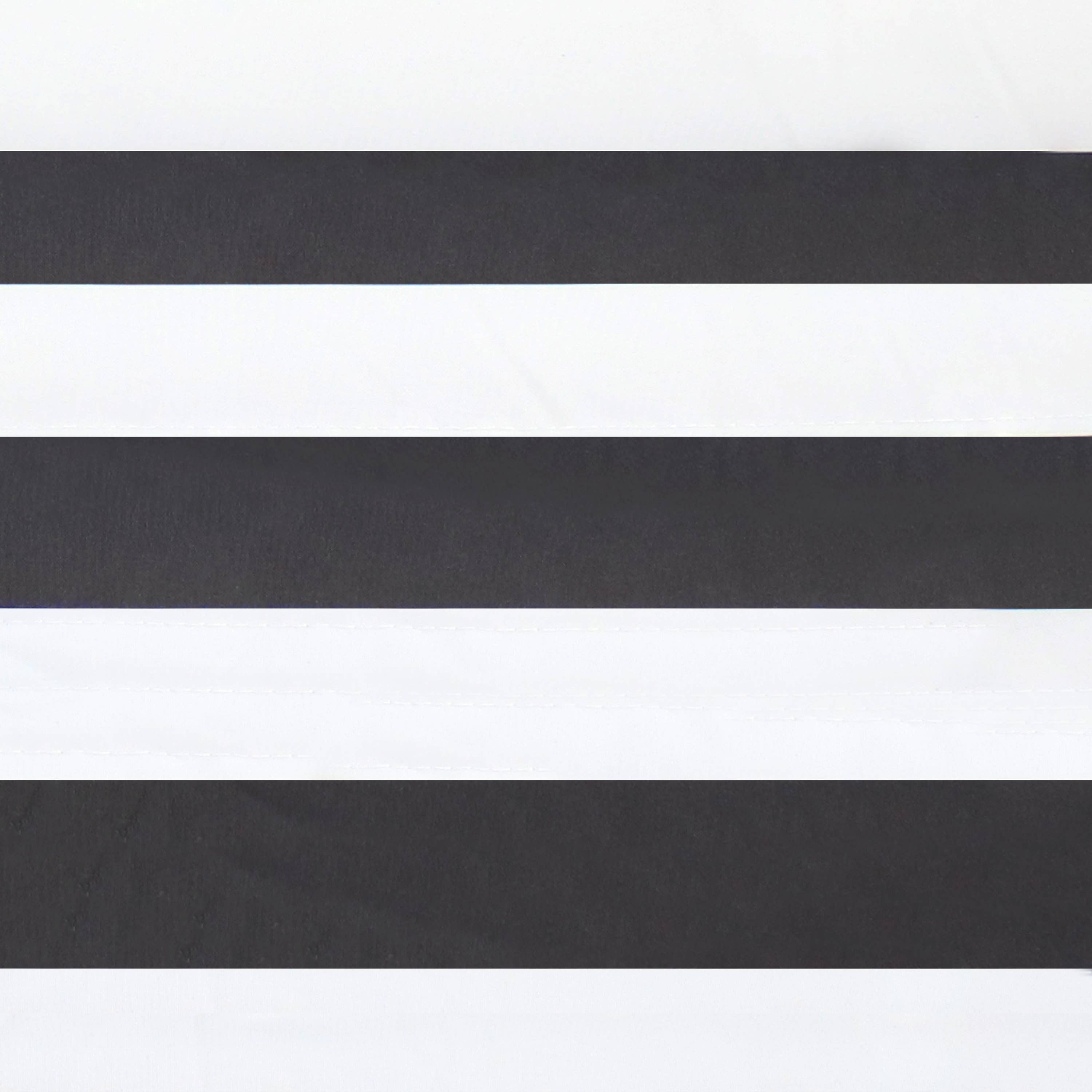 Sunnydaze Decor - Wholesale Hammock - 2-Person Quilted Hammock with Steel Stand - Black/White4