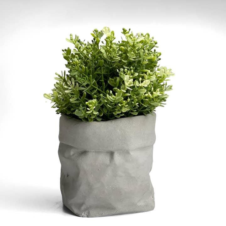 AURA 8 Art Boutique – wholesale Plant pot – Paper Bag Flower Pot, Succulent Planter Pot, Concrete Vase