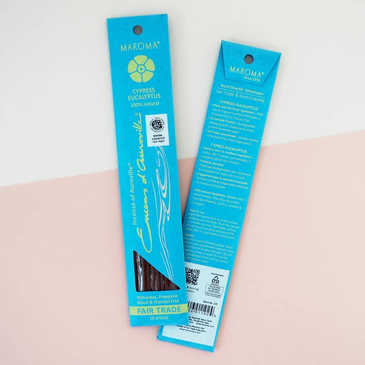MAROMA USA - Wholesale Incense - Premium Stick Incense Cypress Eucalyptus