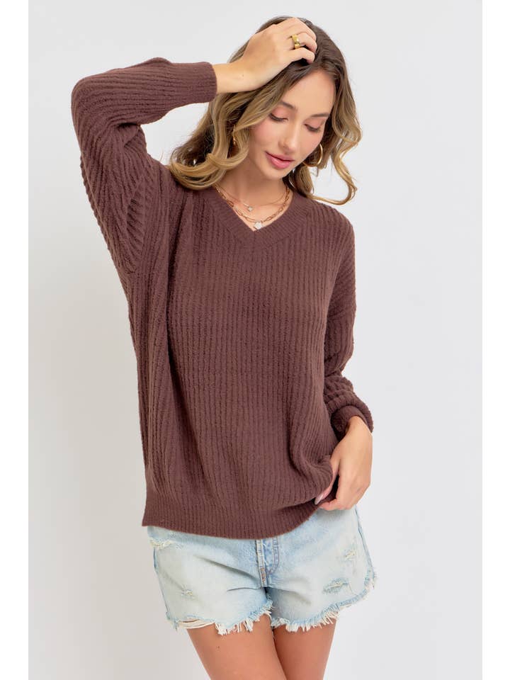 Sweet Lovely by Jen - Wholesale Knit Sweater - Women's - EVERYDAY CASUAL SWEATER44