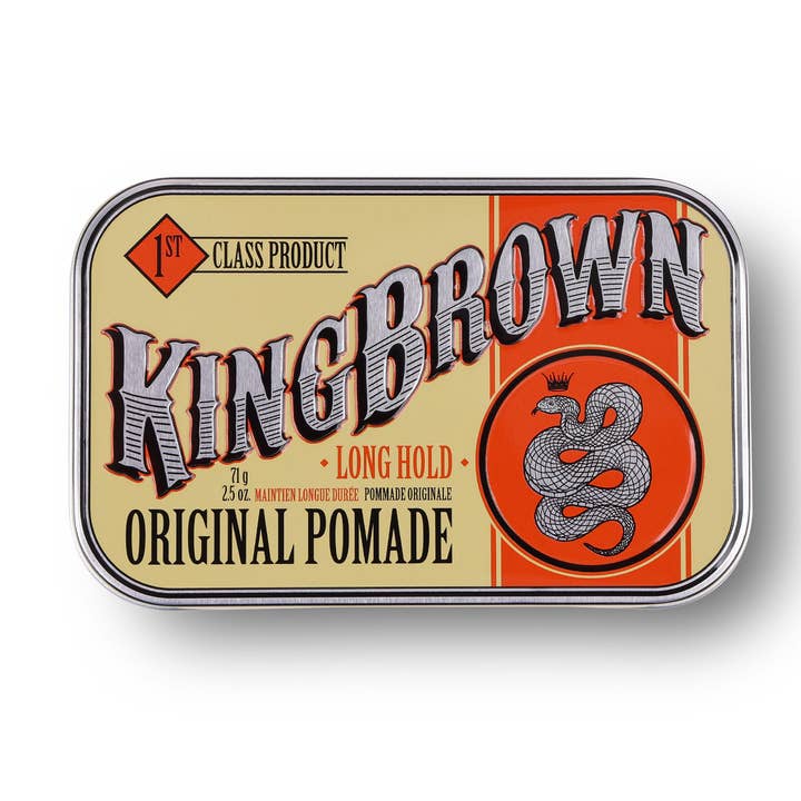 King Brown Original Pomade - Medium hold og glans for engroshandel hos King Brown Pomade