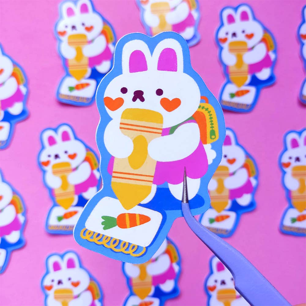 Monisimo - Wholesale Sticker - Bunny Artist Sticker2