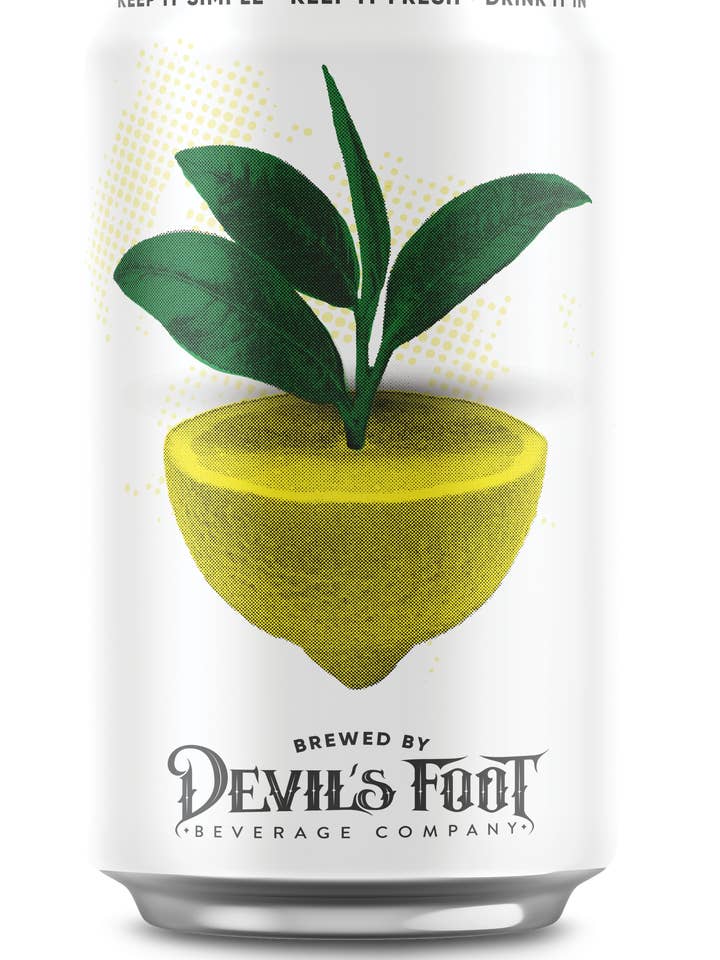 Sparkling Black Tea Lemonade (Case of 24) for wholesale by Devil's Foot Beverage Company