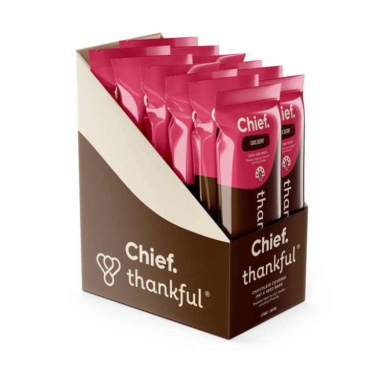 Chief Nutrition - Wholesale Snack bar - Thankful Bars - Choc Berry