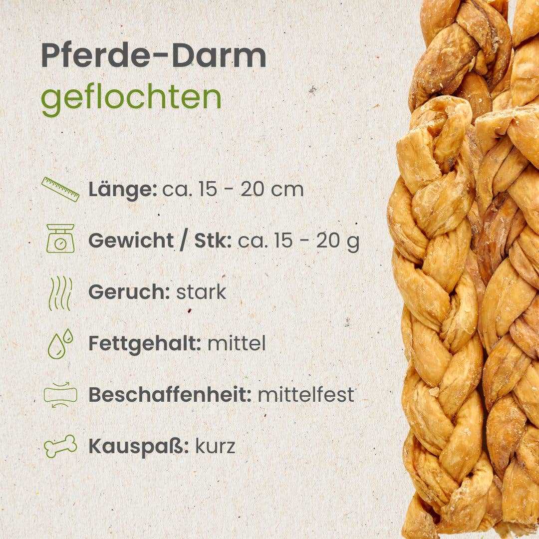 Kauartikel.com GmbH – Engroshandel Tyggeben - Hund – Flettet hestetarm uden konserveringsmidler2