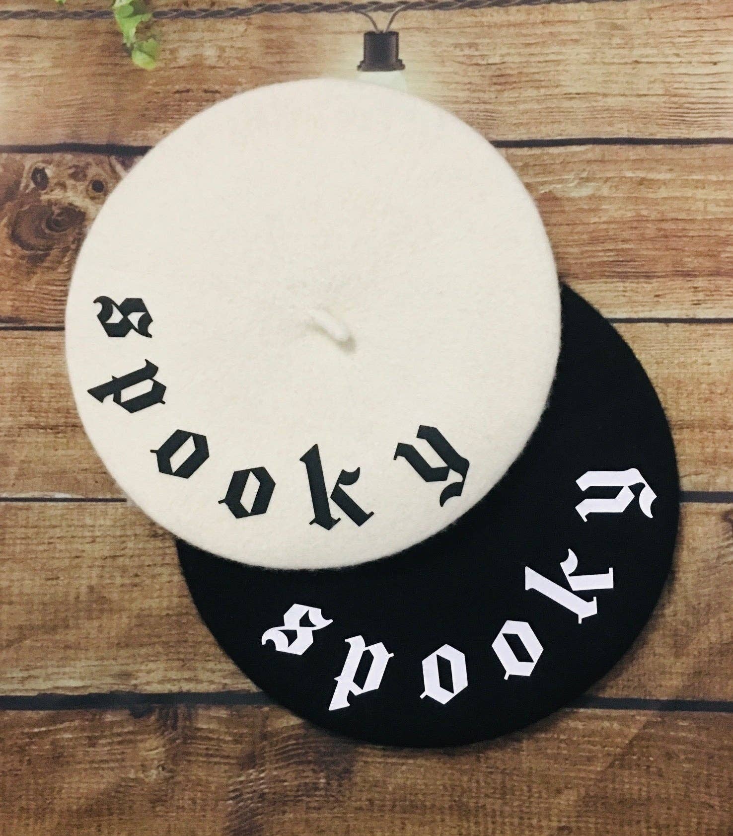 Witchwood Bags - Wholesale Beret - Women's - Vegan Beret - Spooky1