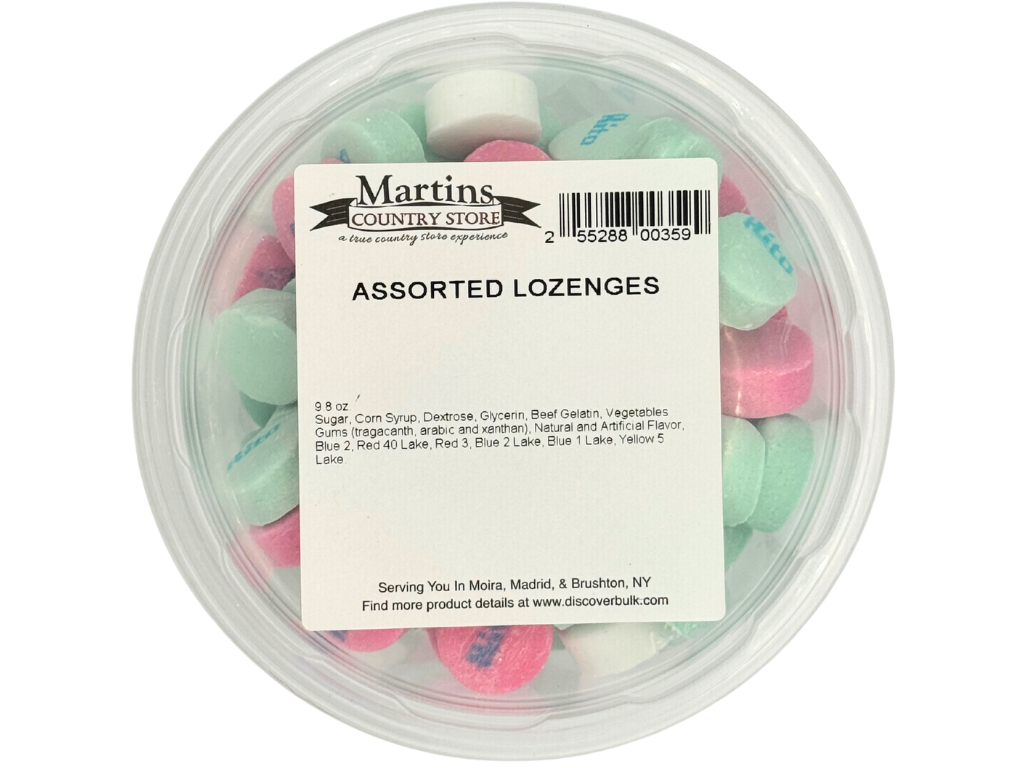 Martin's Country Store LLC - Wholesale Lozenges/Cough Drops - ASSORTED LOZENGES 9.8oz3