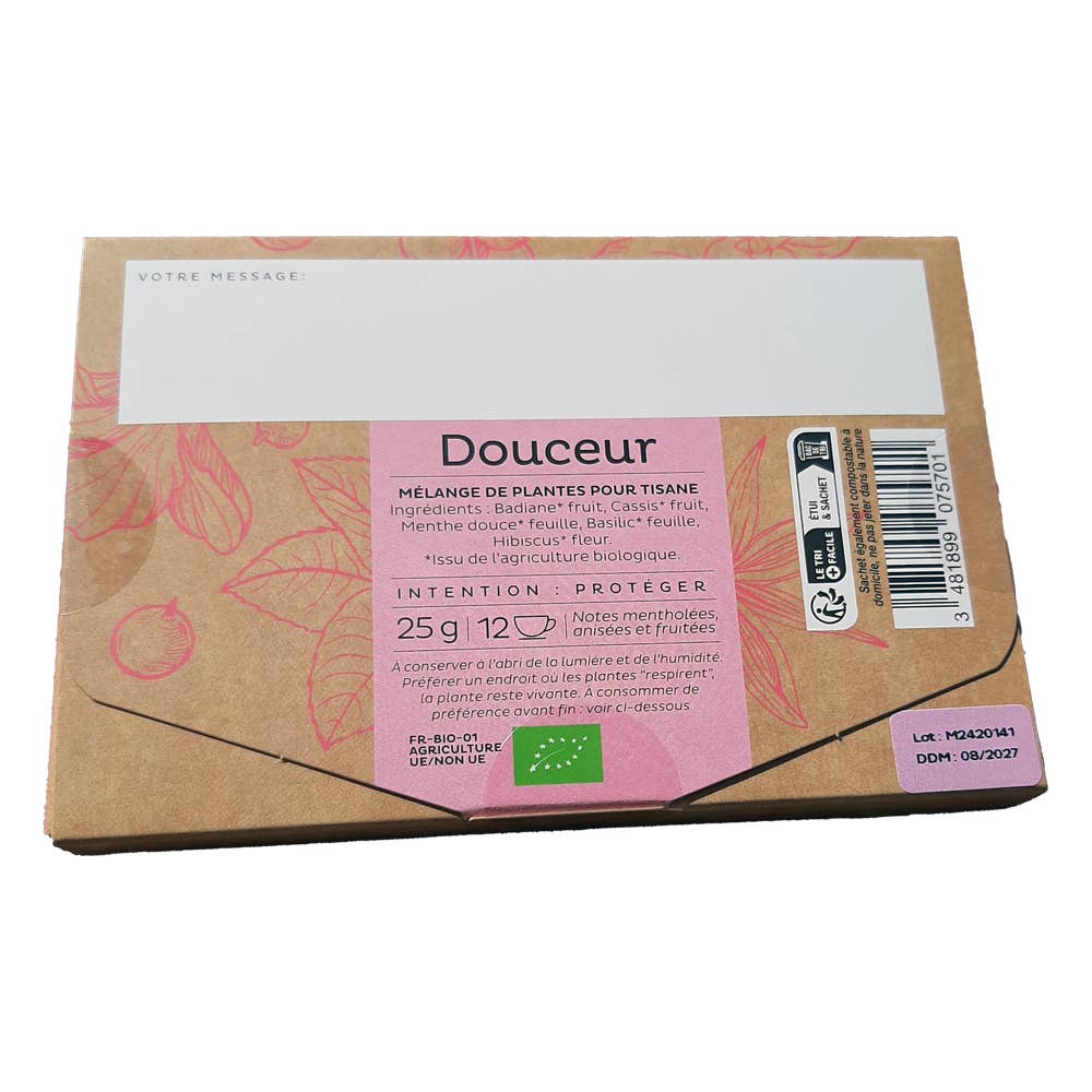 LE COMPTOIR D'HERBORISTERIE – wholesale Hälsoté/Detoxté – EKOLOGISK INFUSION FÖR EFTERSÖTMA 25G1