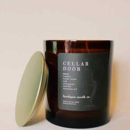 Cellar Door Candle for wholesale by Heartspur Candle Co.