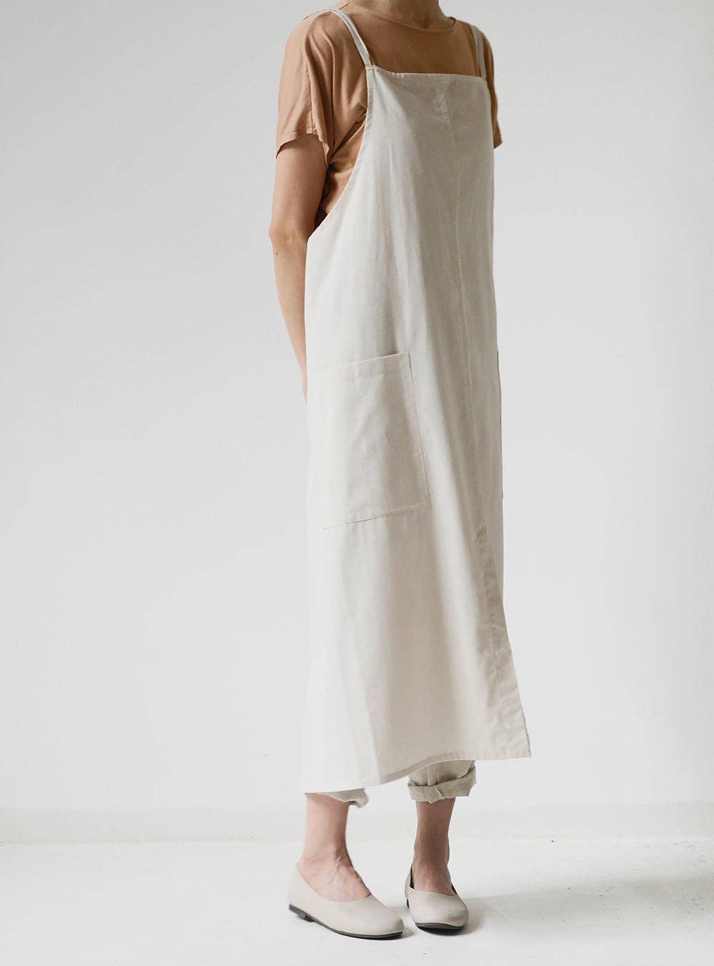 Gohobi （We cover U.S. import duties） - Wholesale Apron - Gohobi Korean Cotton-Linen Adjustable Apron4