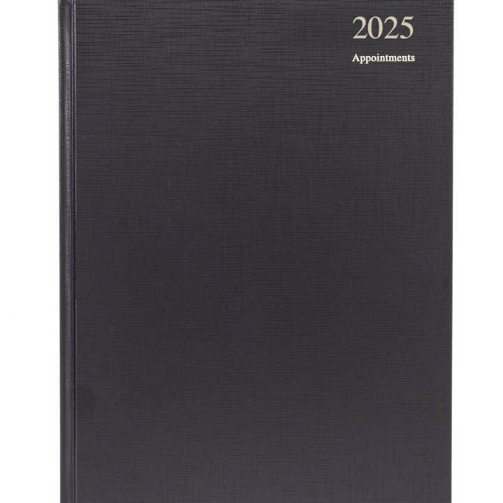 Collins Debden - Wholesale Planner - Essential - A4 Day-to-Page Diary with Appointments- 2025 Calendar Year Planner