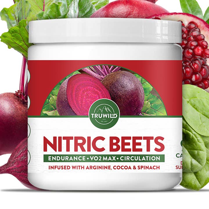 Beets Nitric Oxide Activating Pre Workout (90 Capsules) for wholesale by TRUWILD