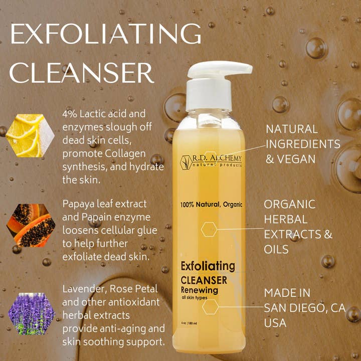 RD Alchemy Natural Products – Engroshandel Ansigtsrens – Exfoliating Cleanser2