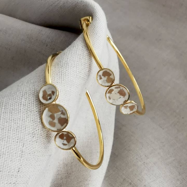 PSYLLE creolen voor wholesale door Candice Egloff