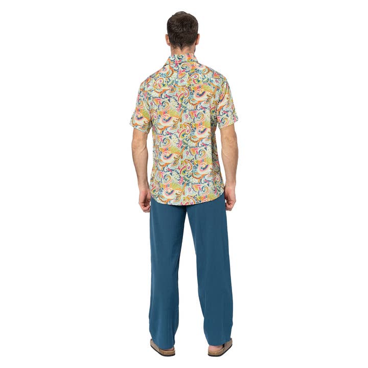 La Mano Boho - Wholesale Pants - Men's - MEN'S SUMMER LONG LINEN PANTS HPL0100K