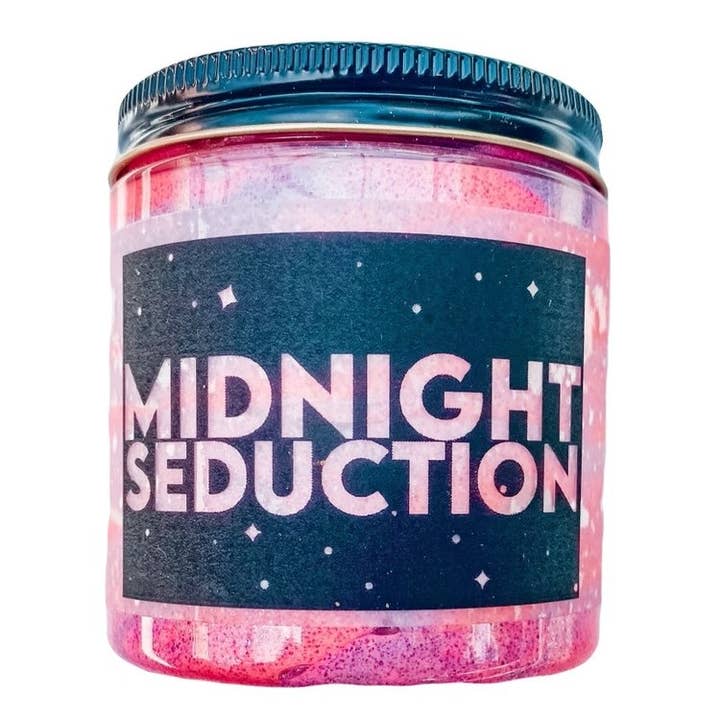 Exfoliant au sucre Midnight Seduction | Vanille à la framboise noire pour la vente par Crafted Mayhem