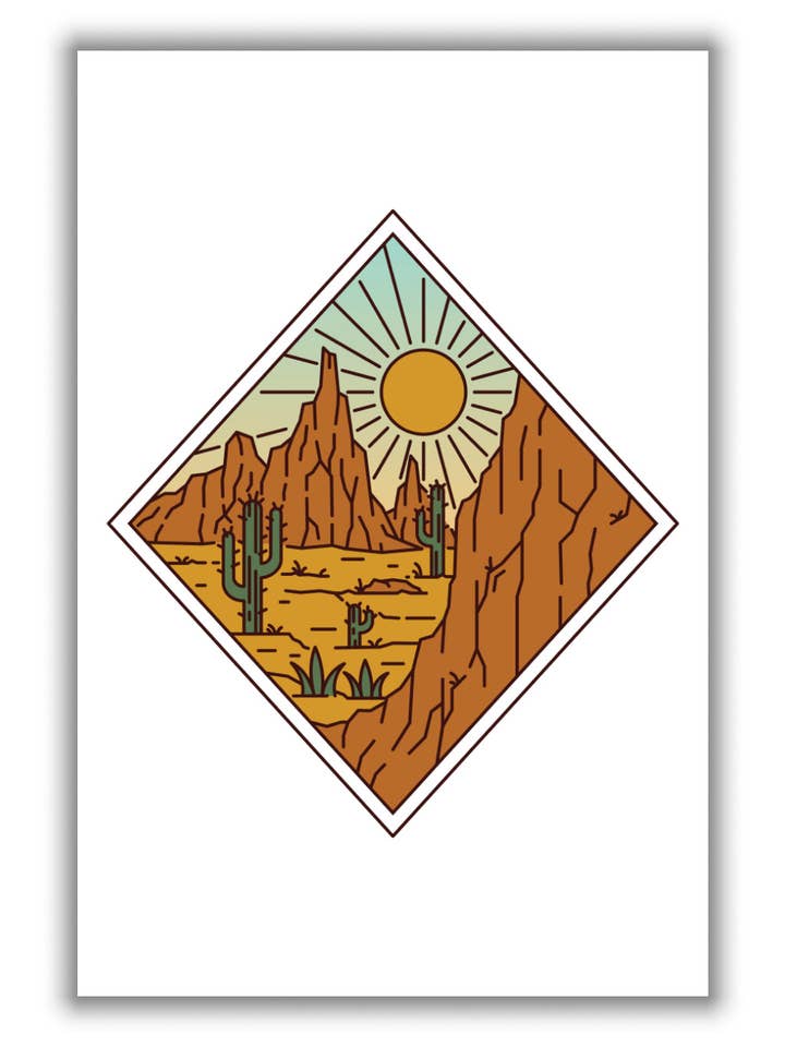 Wüste Vibes für den Großhandel von Stanley Print House