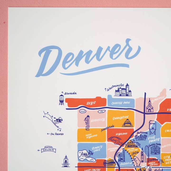Little Known Goods - Wholesale Map - Denver Colorado Map4