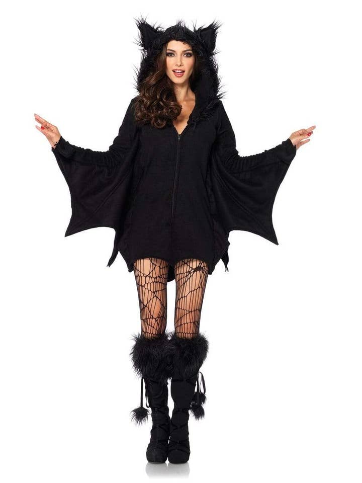 Black Cozy Bat Costume for wholesale on Faire