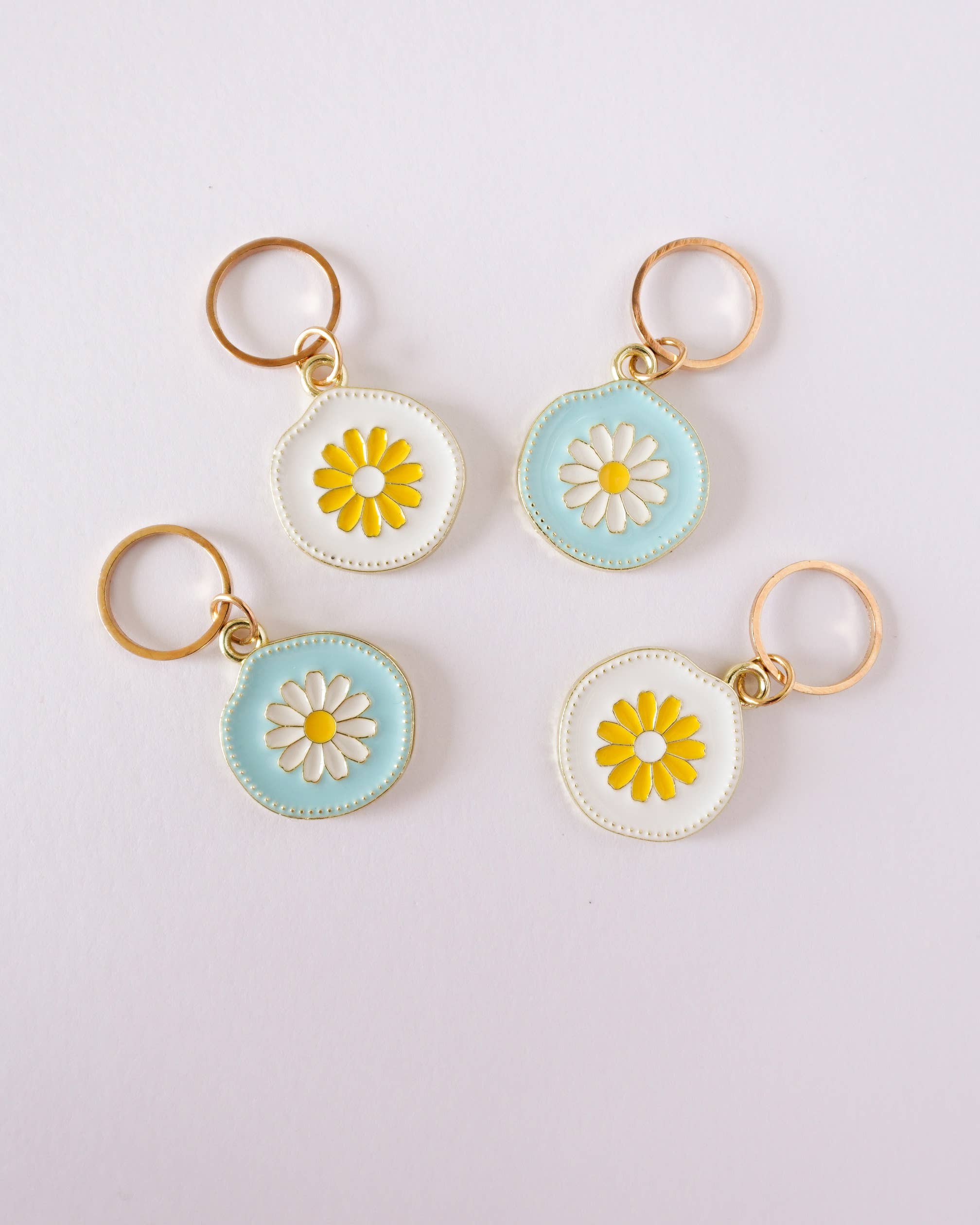 Hello Kim - Kim Chui - Wholesale Knitting/Crochet Supplies - Daisies - Marker rings2