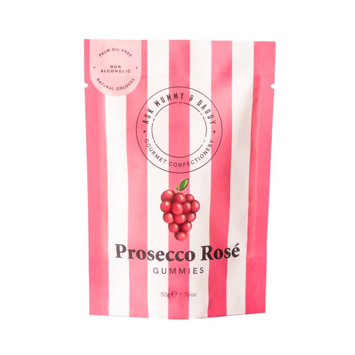 Ask Mummy & Daddy - Wholesale Gummy - Prosecco Rose Gummies