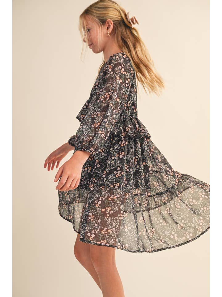 heart and arrow - Wholesale Dress - Kids - TWEEN KIDS GIRLS LAYERED HI LOW MIDI DRESS (7-14)4