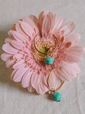 Boucles d’oreilles Mimosa pour la vente par Srta.Bolitas