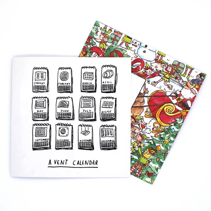 A Vent Calendar for wholesale by Jelly Armchair