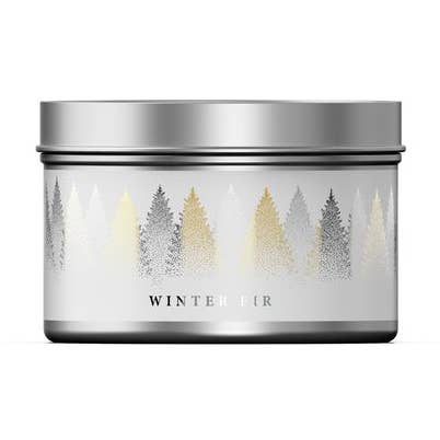 Winter Fir - 8oz Tin Candle - Juniper & Spruce for wholesale by rareESSENCE