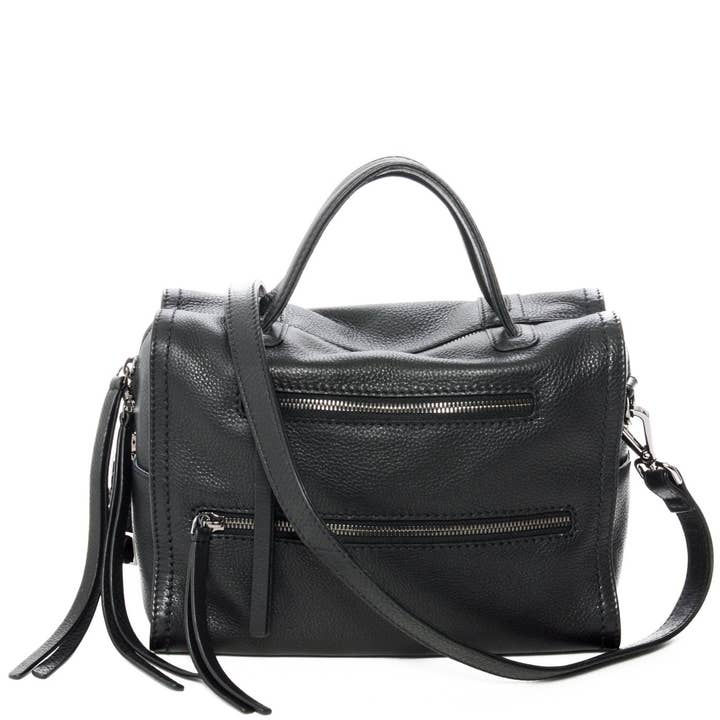 Carla Mancini - Wholesale Top Handle Bag - Women's - BRINKLEY Black