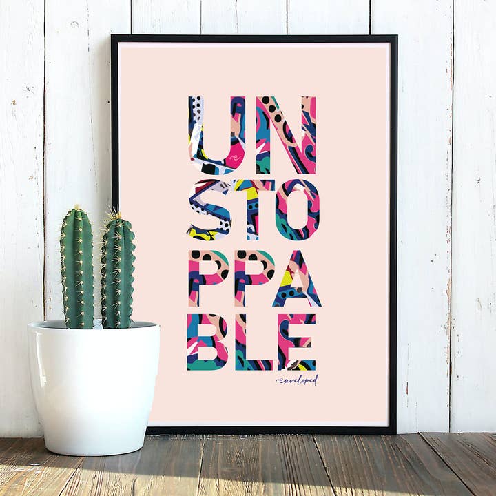 Unaufhaltsames Poster für den Großhandel von Enveloped