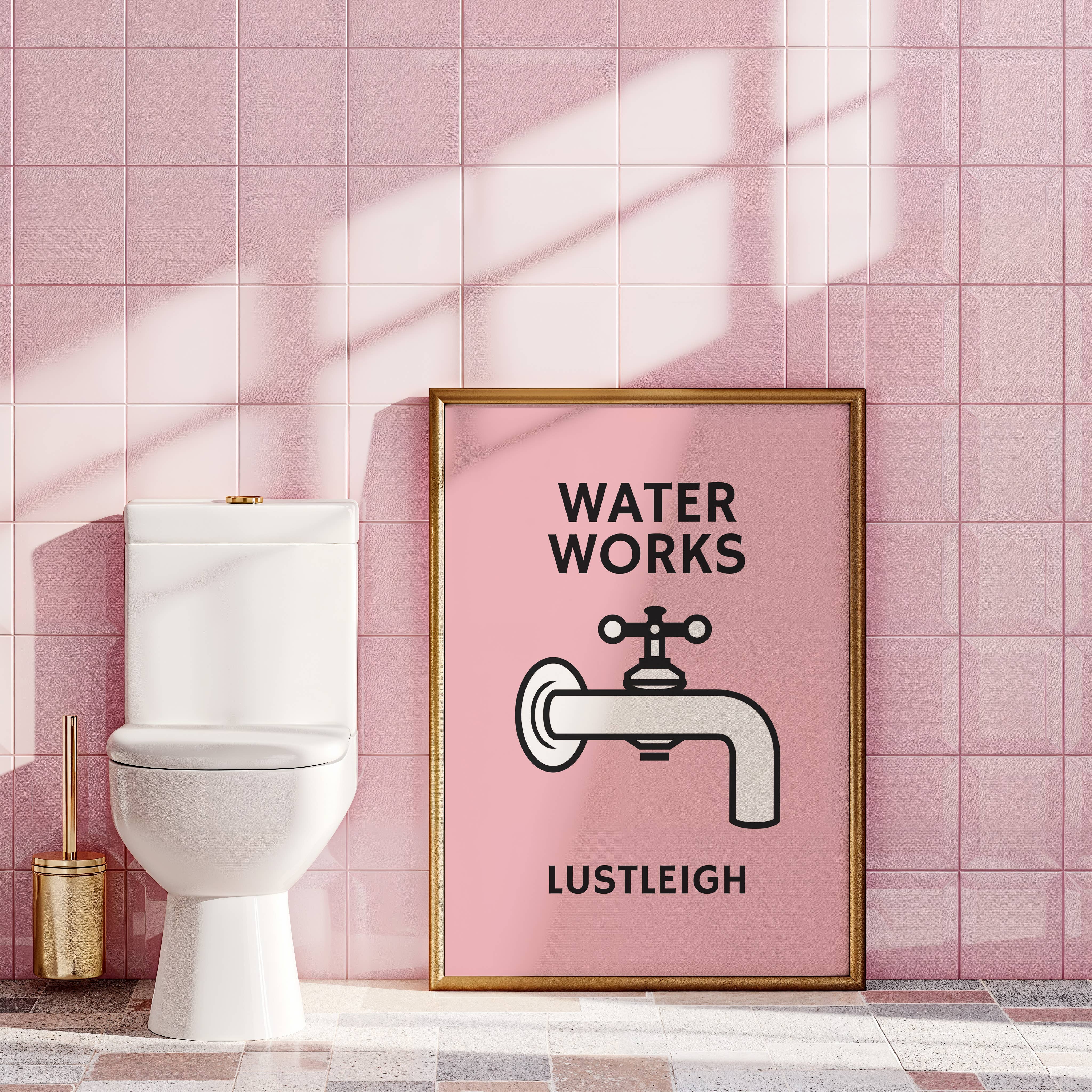 Timmy Loves – wholesale Art print – Customised Water Works A3 Art Print2