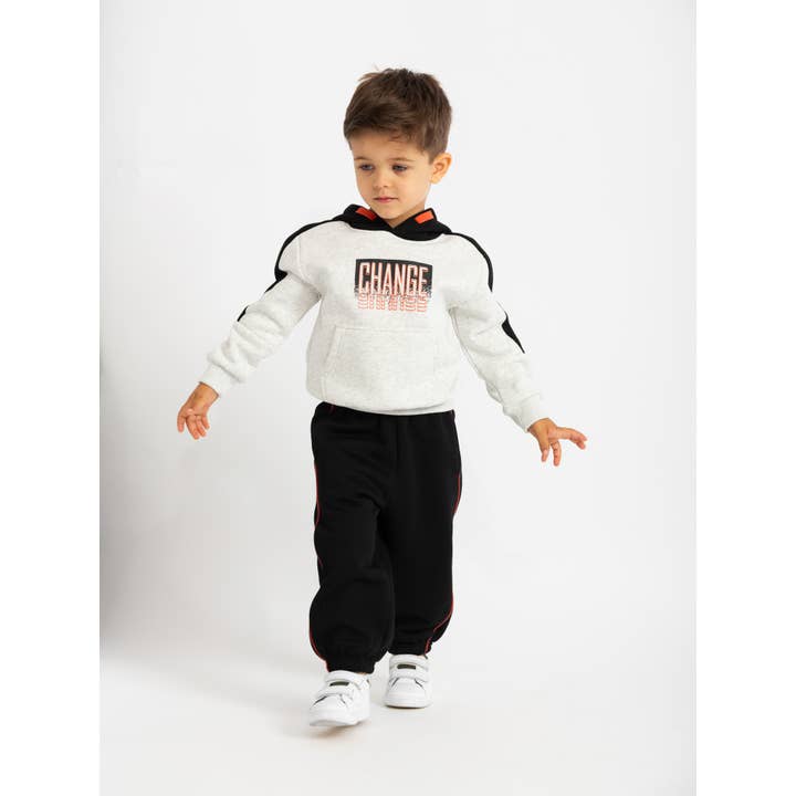 BB-YF8188-85 - Sweatshirt met Capuchon voor Babyjongen voor wholesale door Ativo Kids