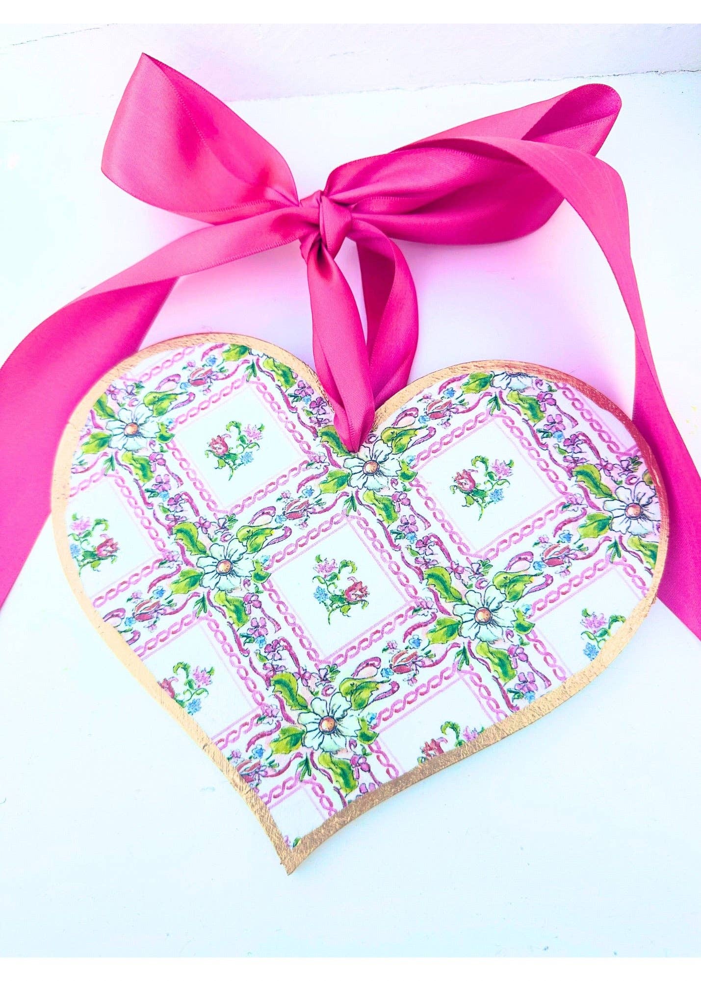 SoCharm Designs - Vendita all'ingrosso Decorazione per porta - Cuore di San Valentino fatto a mano - 8»5