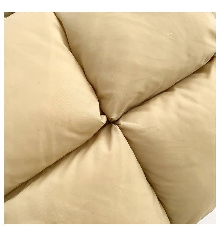 Dipped Shop - Wholesale Tote Bag - Women's - Simple Puffer Tote Bag Solid Color Soft Handbag DP809142