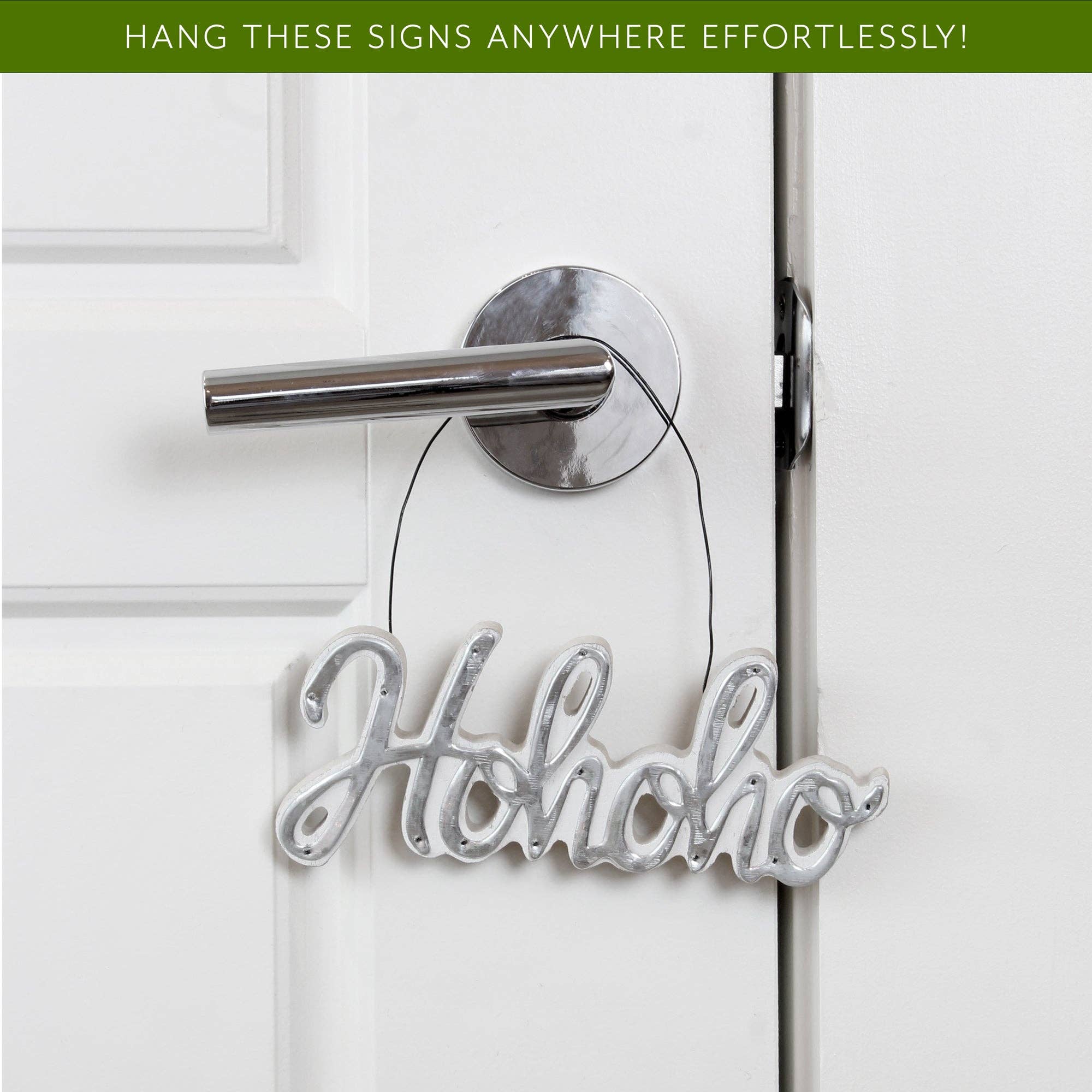 Kurated Korner - Wholesale Ornament - AuldHome Design Large Christmas Word Art Ornaments1