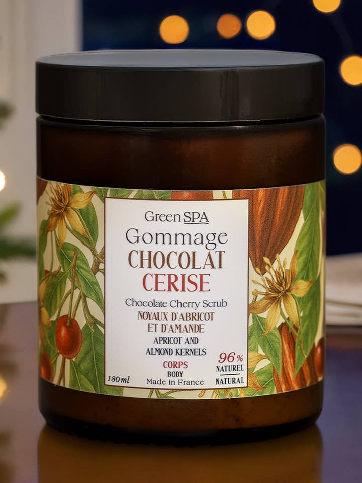 Chocolate Cherry Scrub - Limited Edition for wholesale by Green Spa